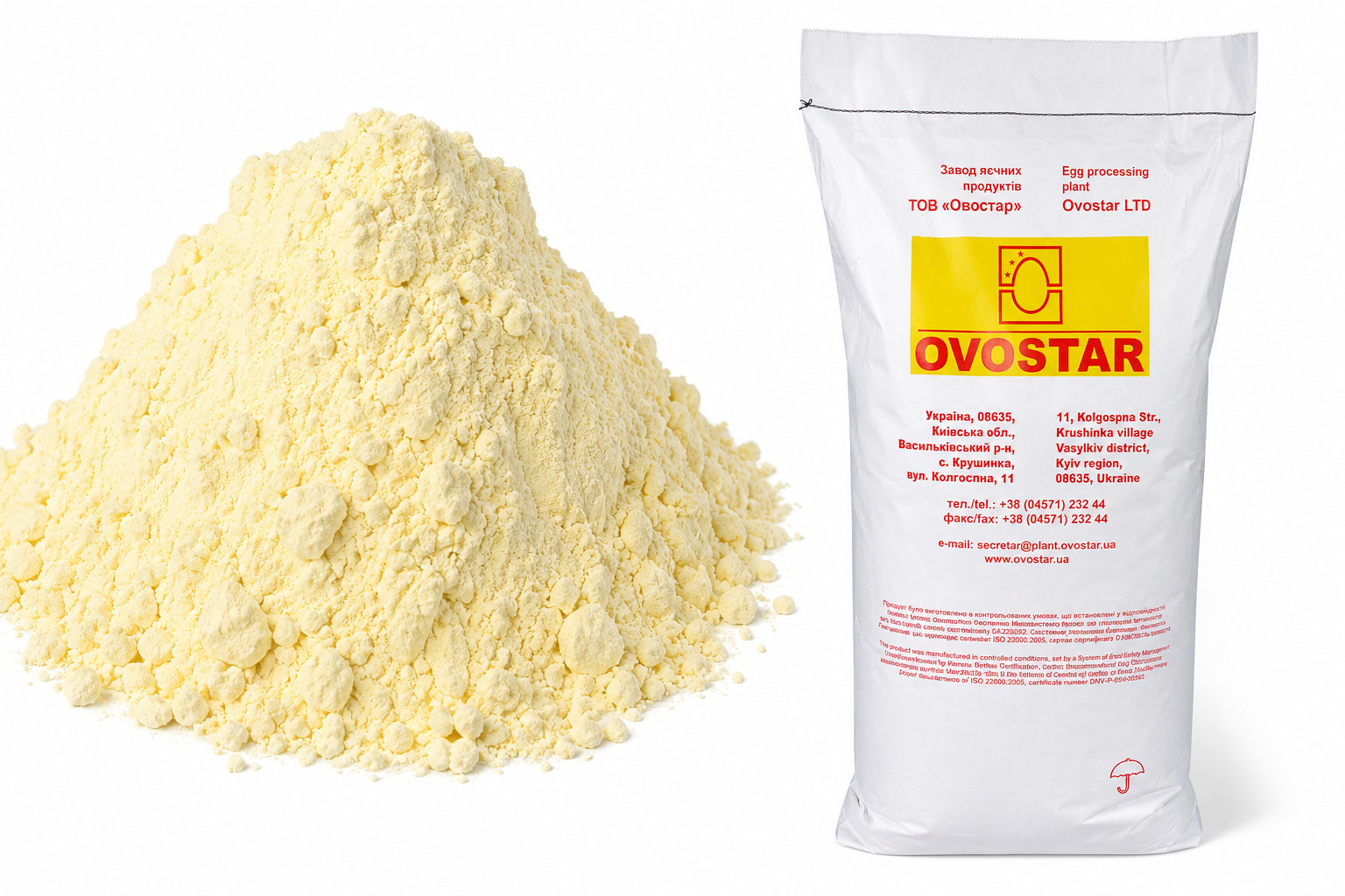 Praf de albus de ou Ovostar P4000,20kg_OVS