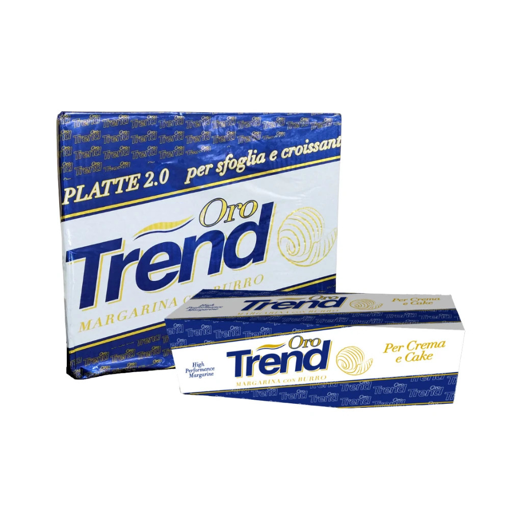 Margarina melanj foietaj cu unt 4% TREND ORO, 2kg, 0292 Ipsa