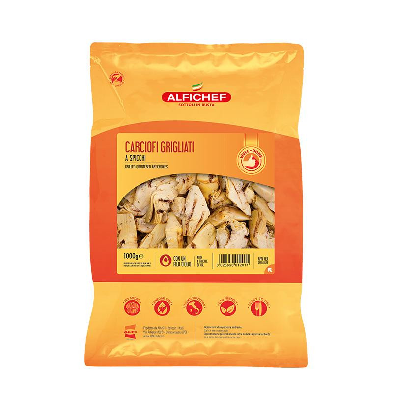 Anghinare sferturi grill, 1000 g GRI023 Alfi