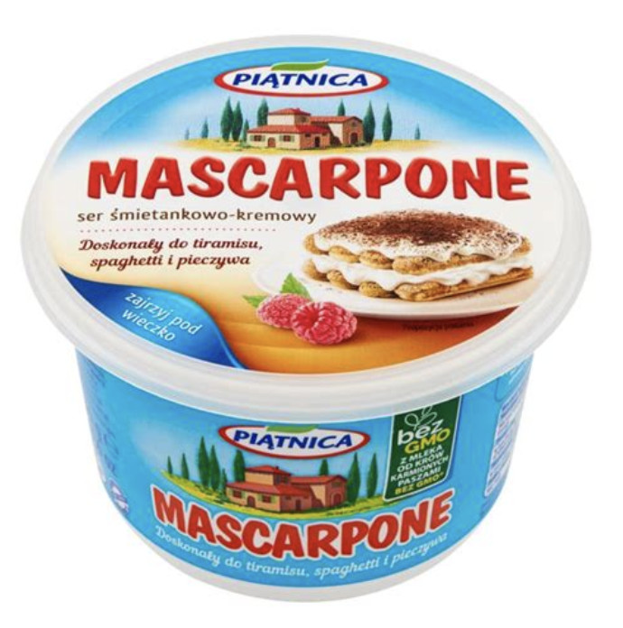 Mascarpone 500 gr Piatnica