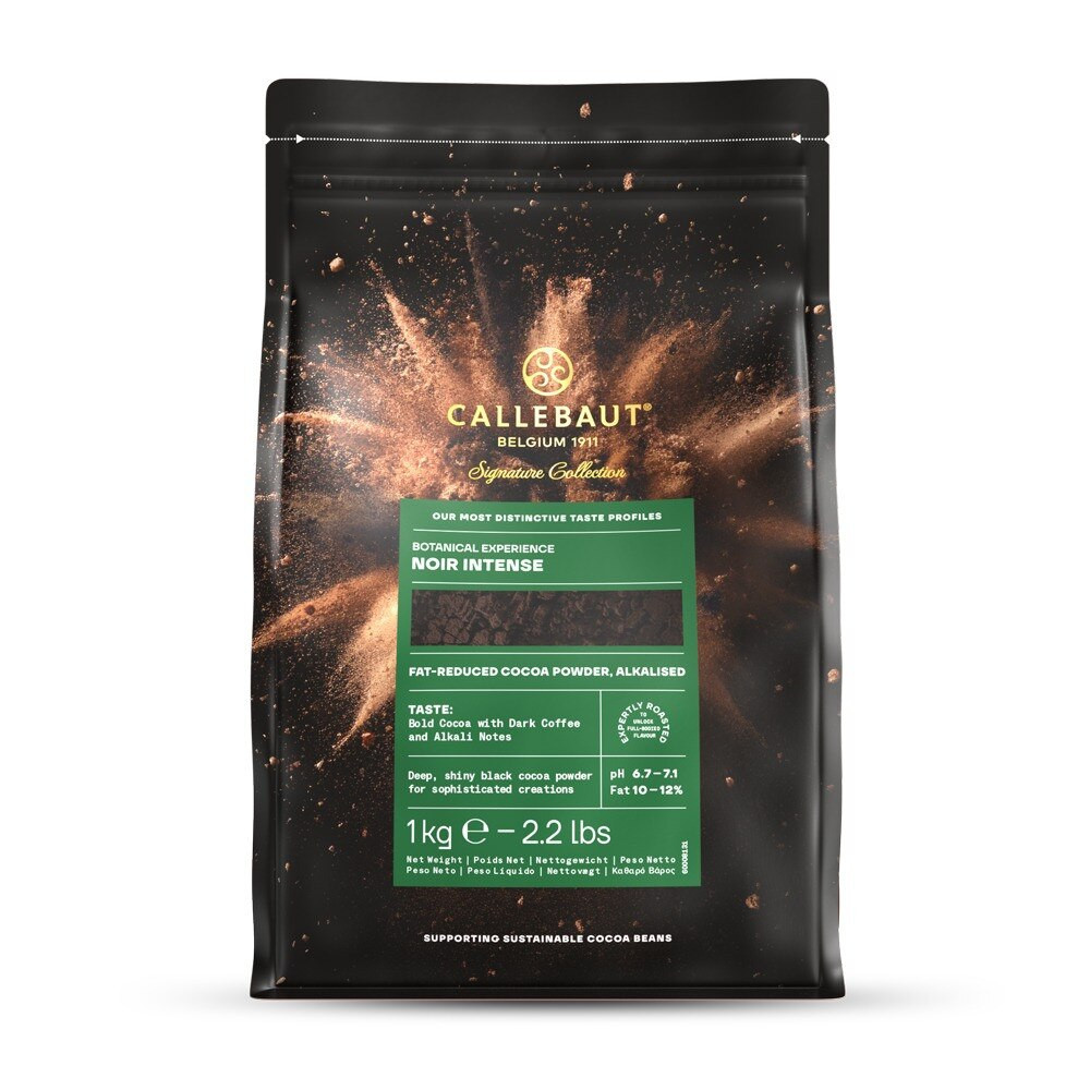 Cacao alcanizata Botanical noir intence 10-12%, 1kg, DCP-10BONOI-E0-89B Callebaut