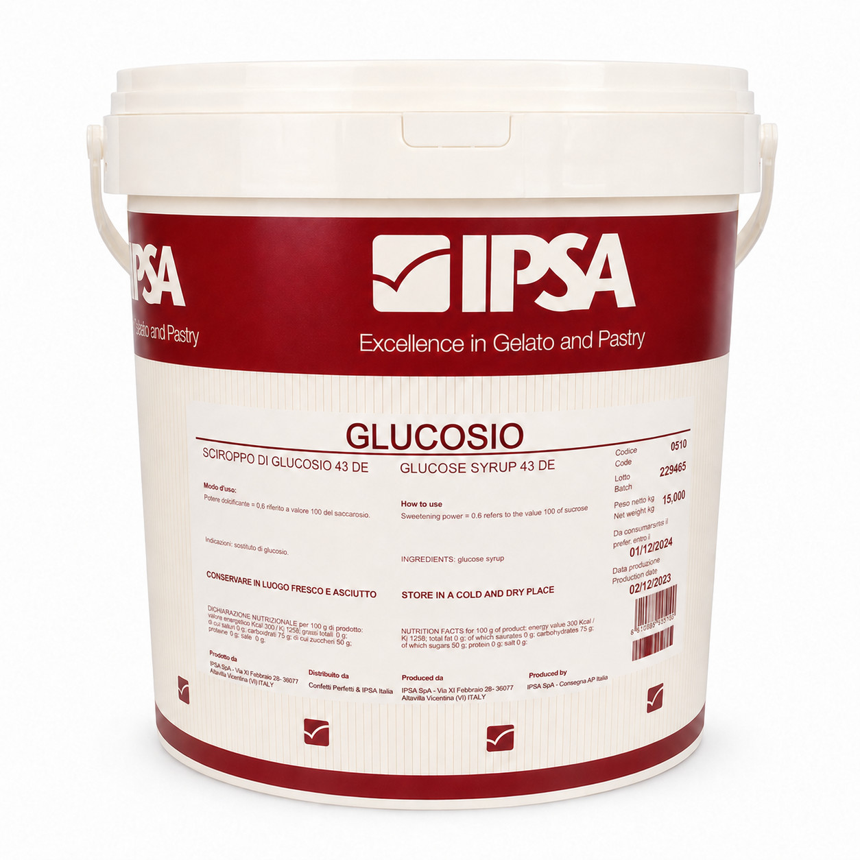 Sirop de glucoza, 15kg 0510 Ipsa