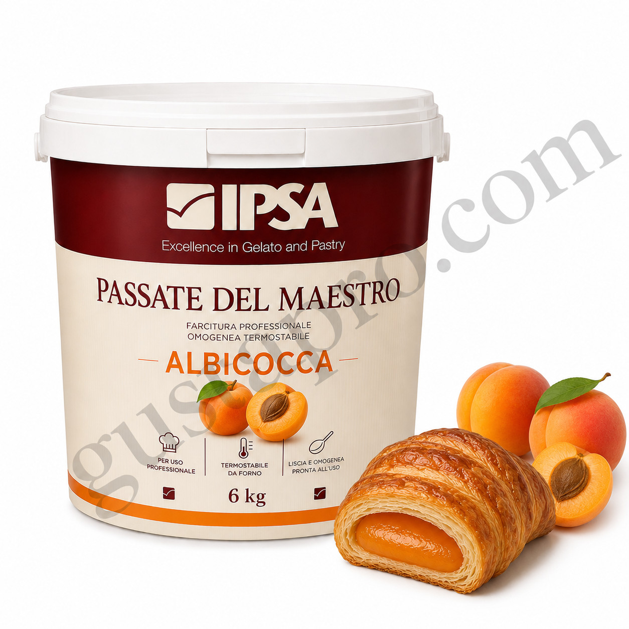 Umplutura termostabila omogena caise MAESTRO, 6kg, 0602 Ipsa