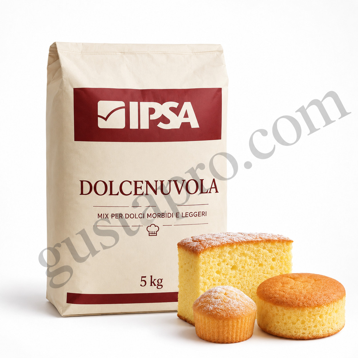 Mix de patiserie pentru aluaturi aerate  DOLCENUVOLA, 5kg, 2026 Ipsa
