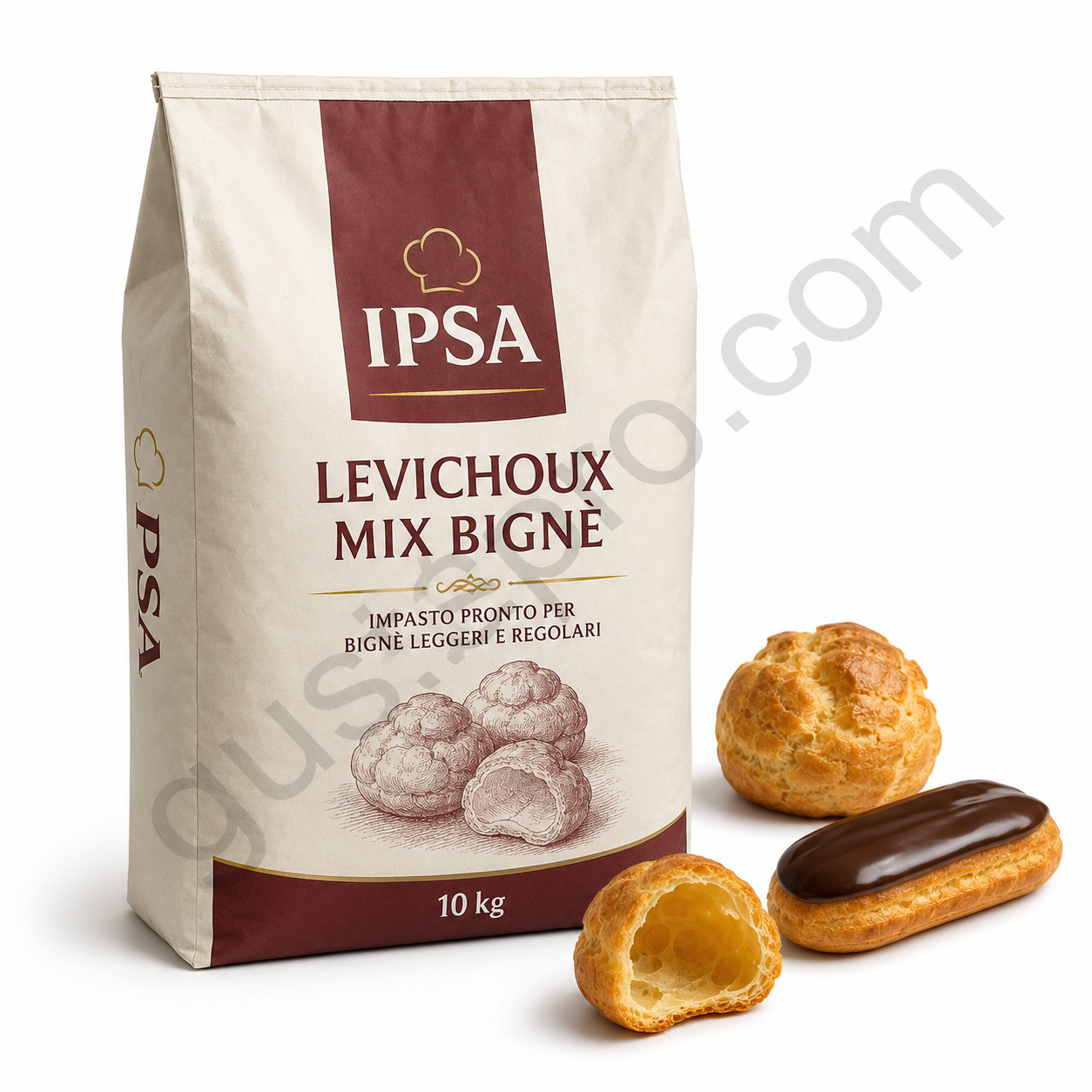 Mix pentru eclere LEVICHOUX MIX BIGNE, 10kg, 2045 Ipsa