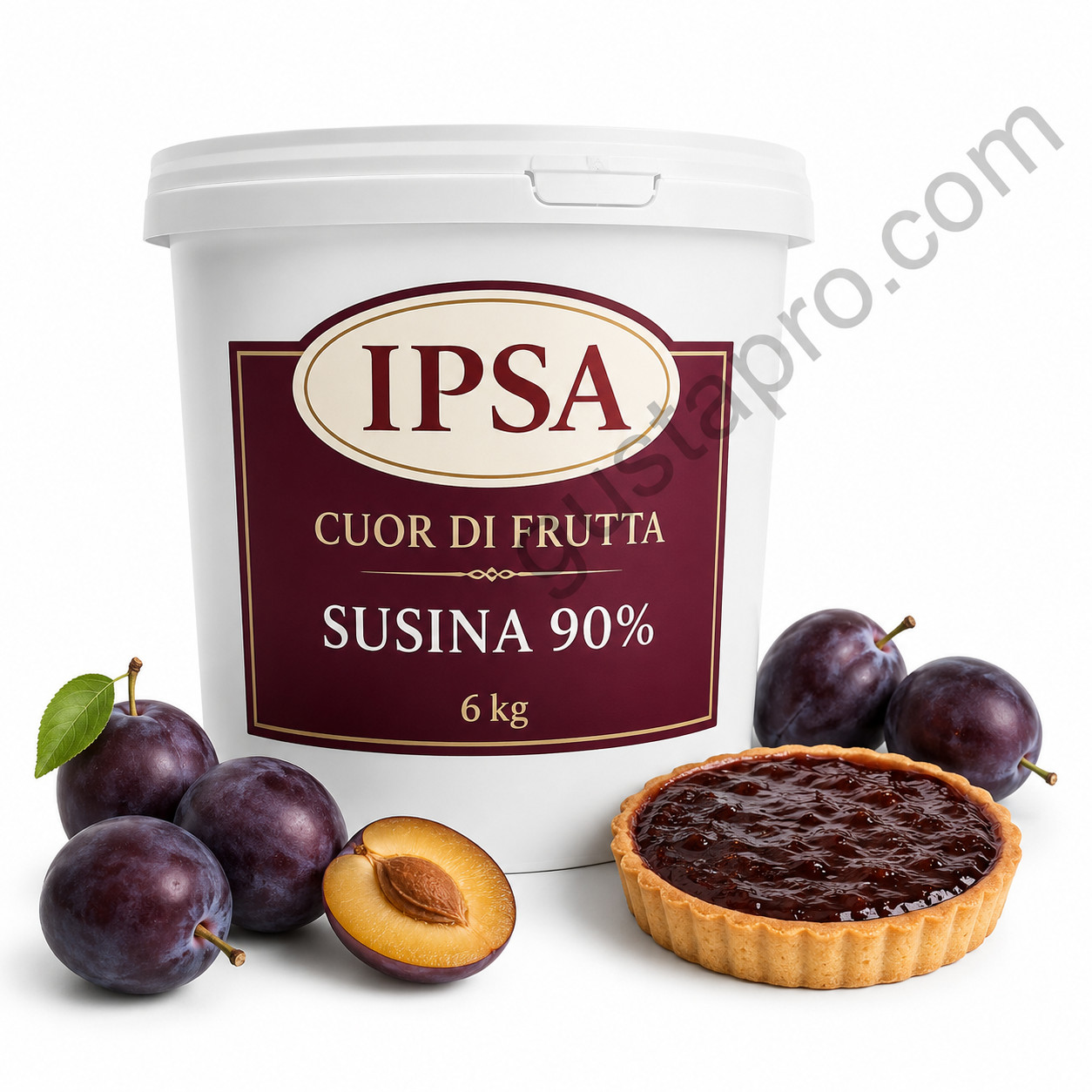 Gem de prune 90% CUOR DI FRUTTA, 6kg, 0672 Ipsa