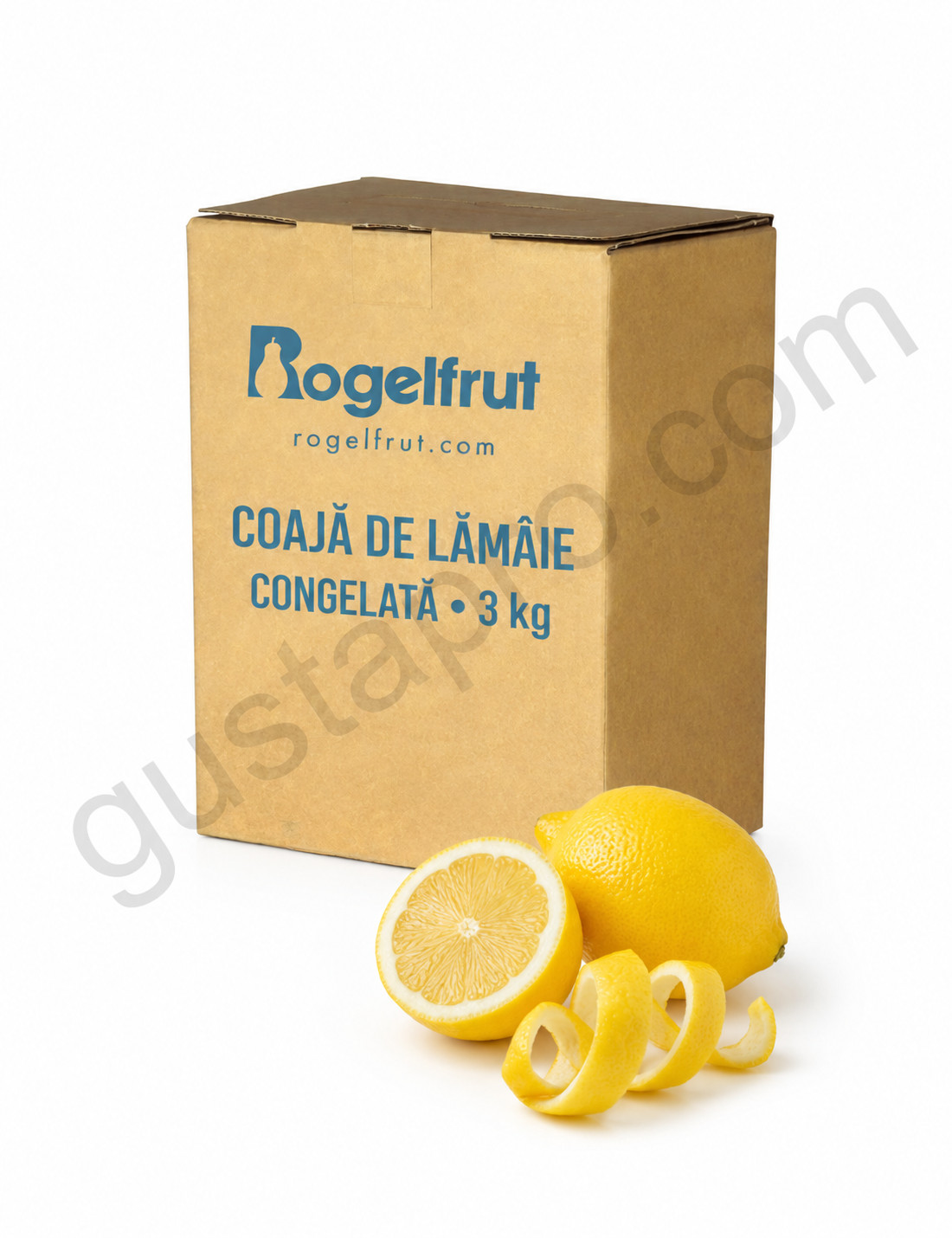 Coaja de lamaie congelata, 3 kg Rogelfrut