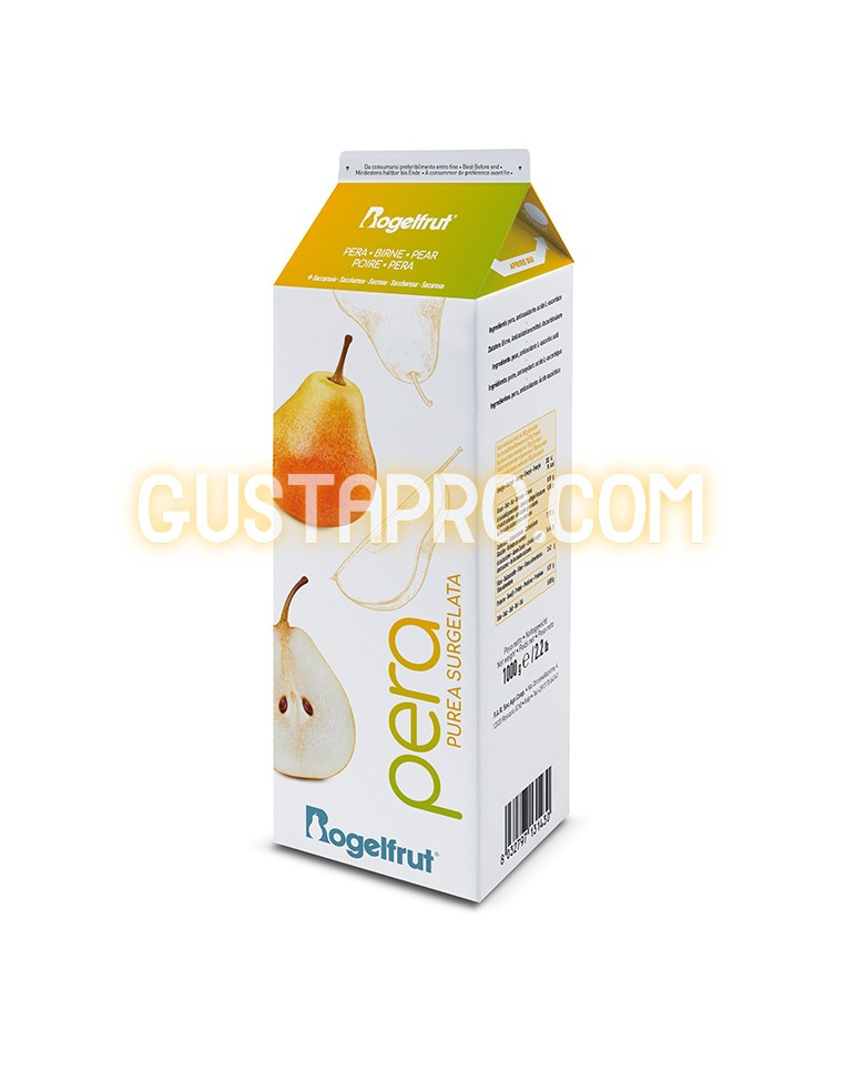 Piure de pere congelat, 1 kg Rogelfrut