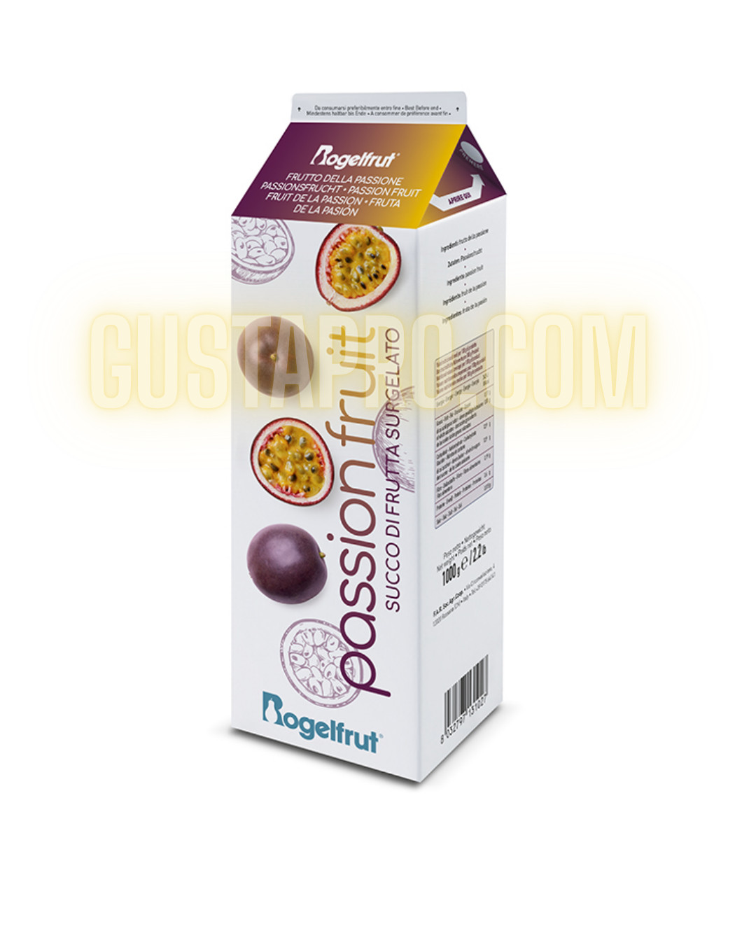 Piure de fructul pasiunii congelat, 1 kg Rogelfrut