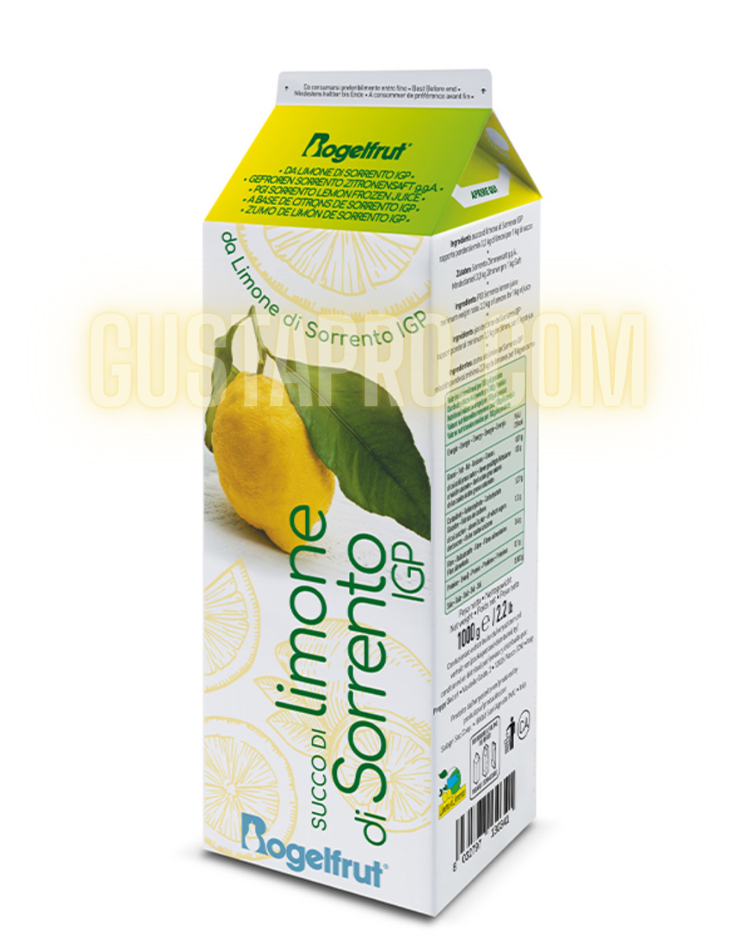 Piure de lamaie Sorrento IGP congelat, 1 kg Rogelfrut