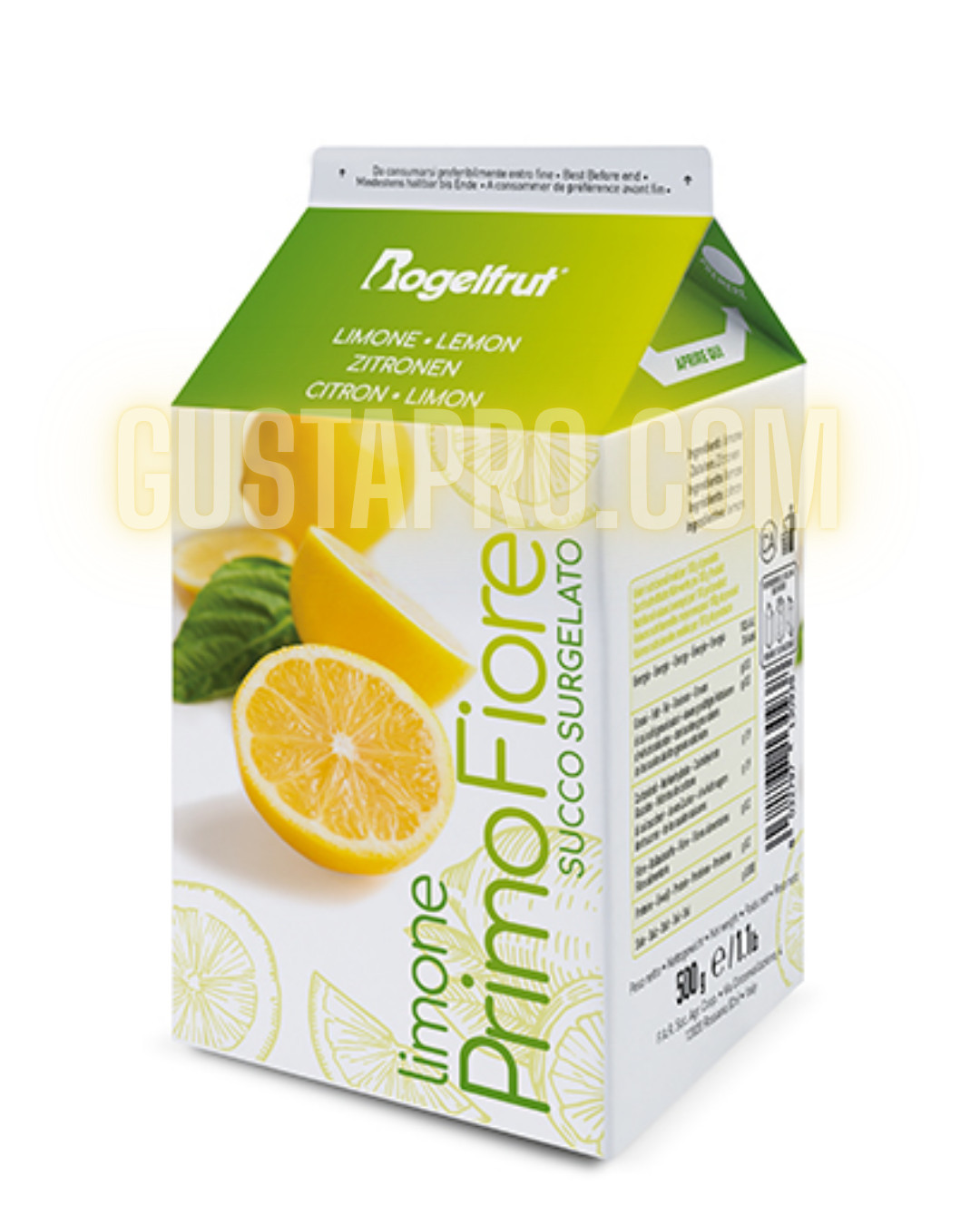 Piure de lamaie Primo Fiore congelat, 500 g Rogelfrut