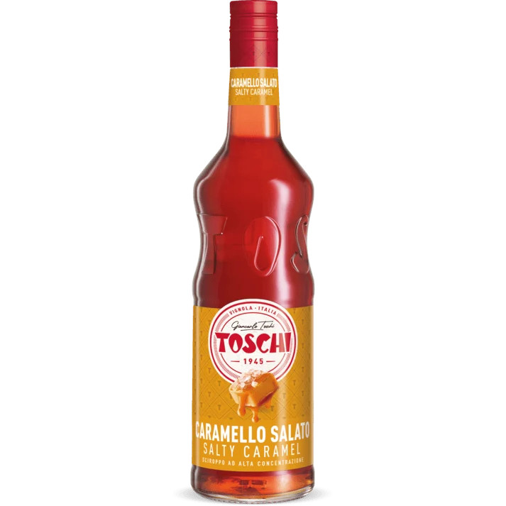Sirop cocktail Caramel sarat, 1L P75 Toschi