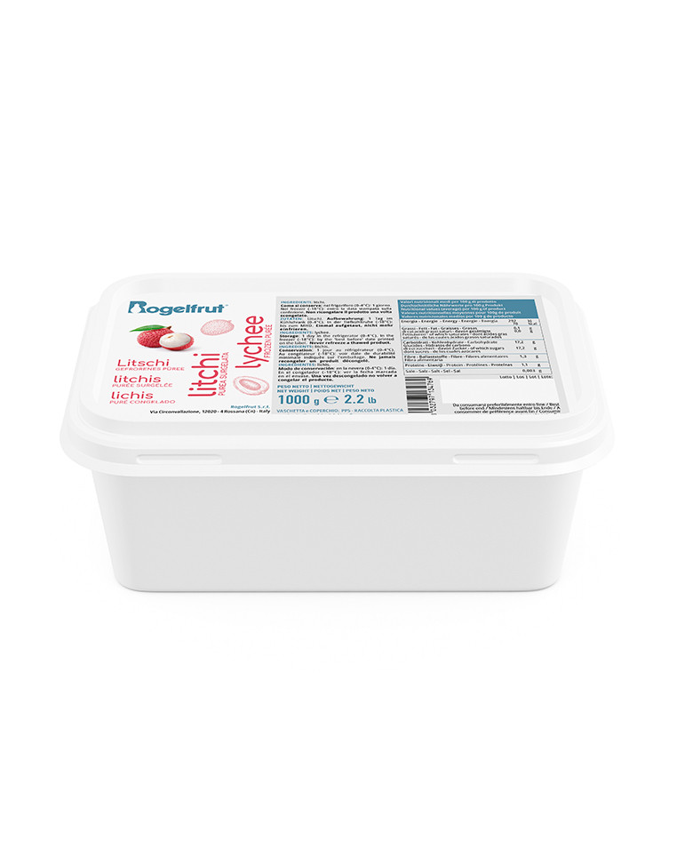 Piure de litchi congelat, 1 kg Rogelfrut