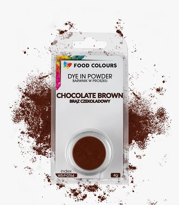 Colorant alimentar pudra maro, 25 g WS-P-076 Food Colours