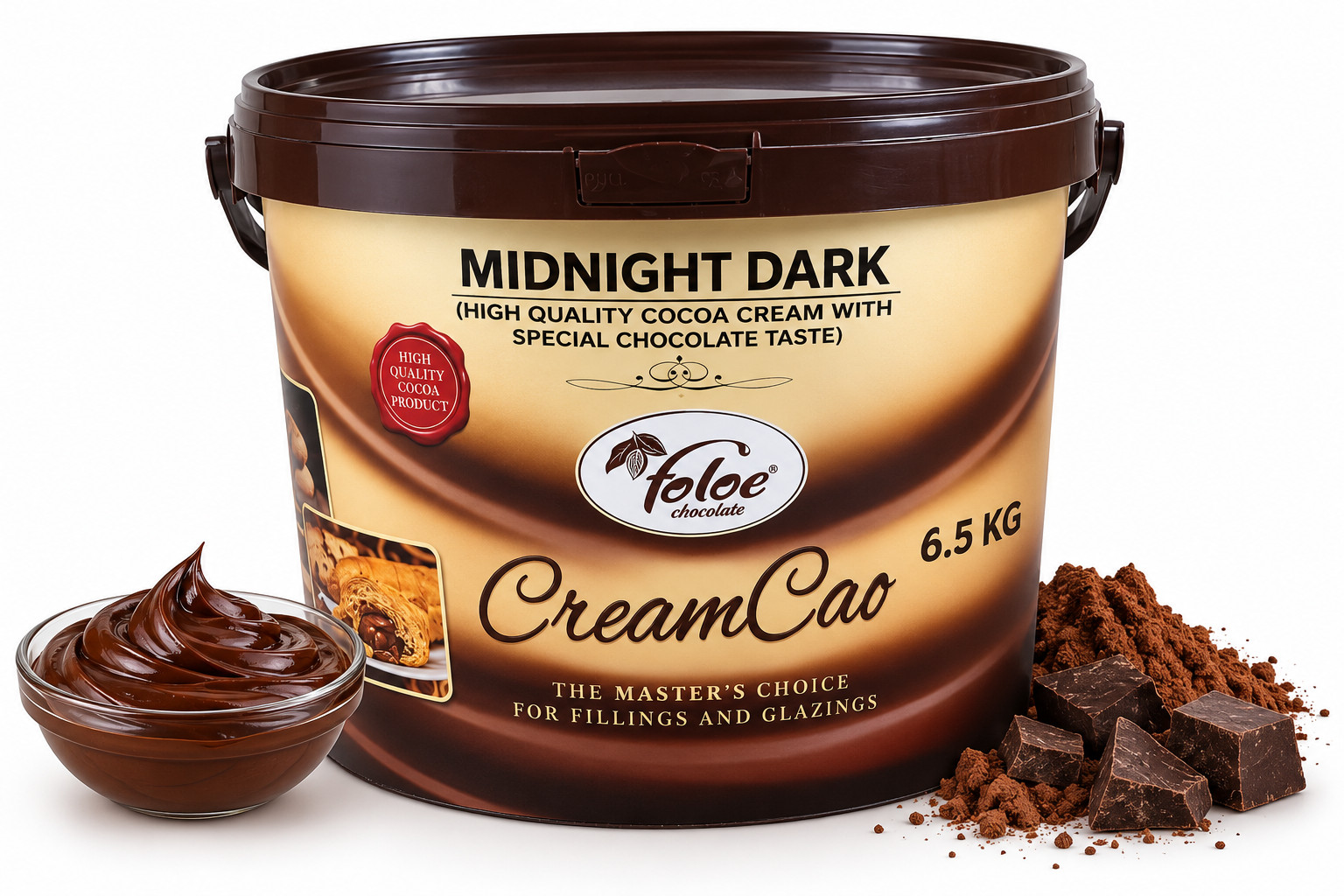 Crema gust intens cacao 6.5kg MIDNIGHT DARK