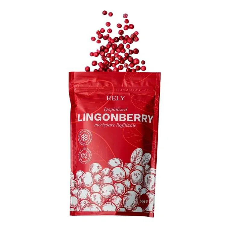 Merisoare liofilizate intregi 30 g Rely