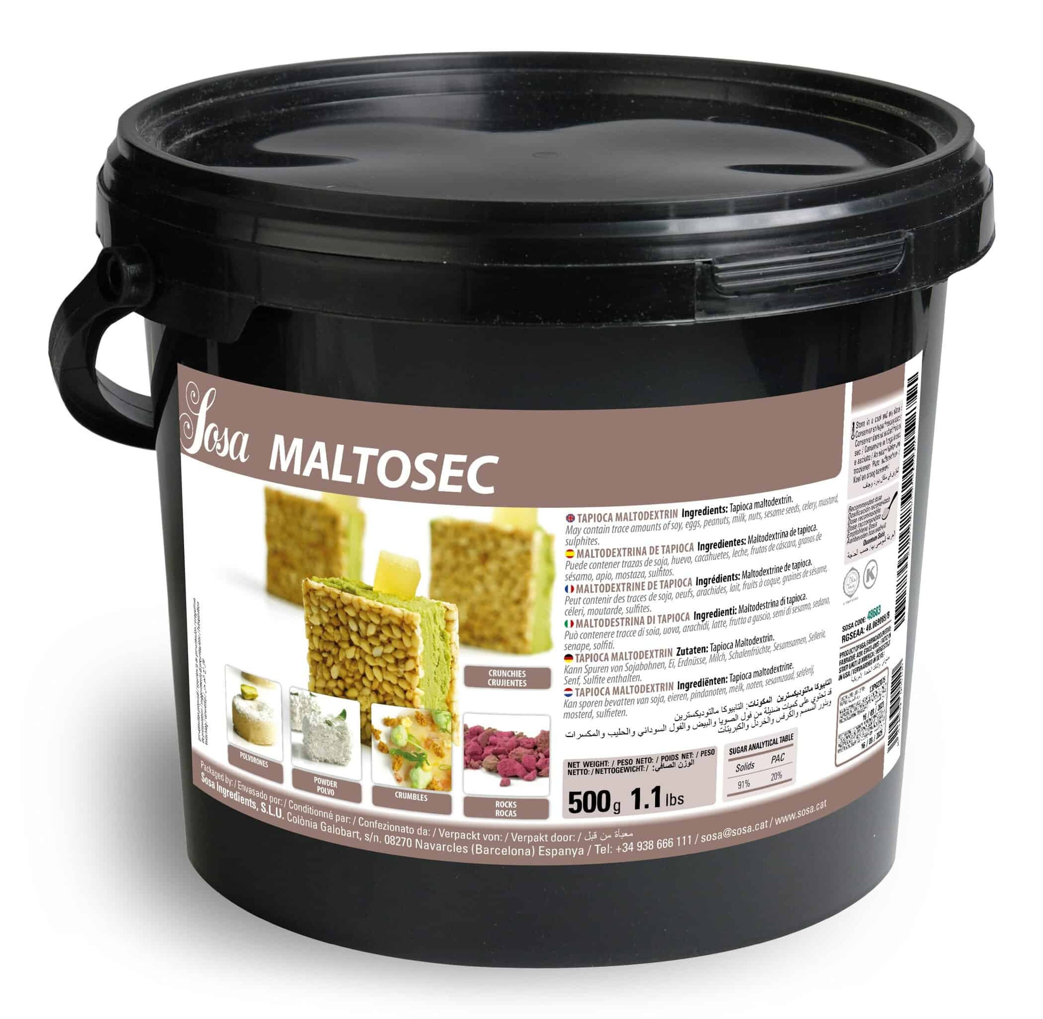 Pudra absorbanta de grasimi Maltosec, 500 g 48683 Sosa