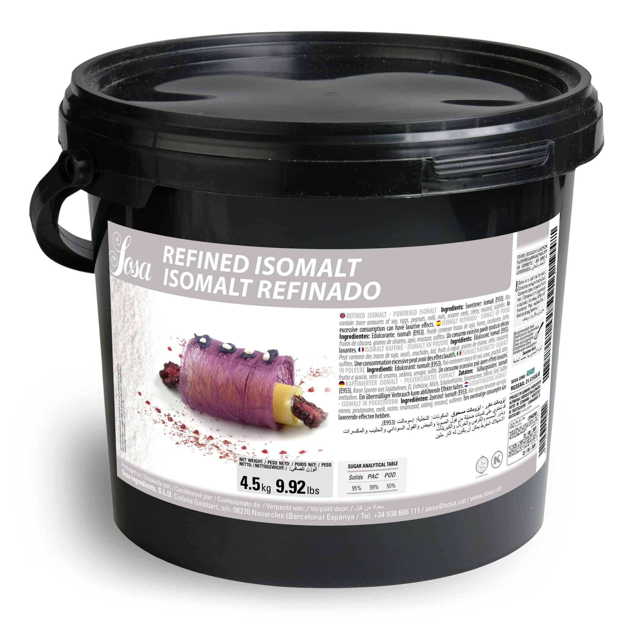 Isomalt rafinat, 4.5 kg 40409 Sosa