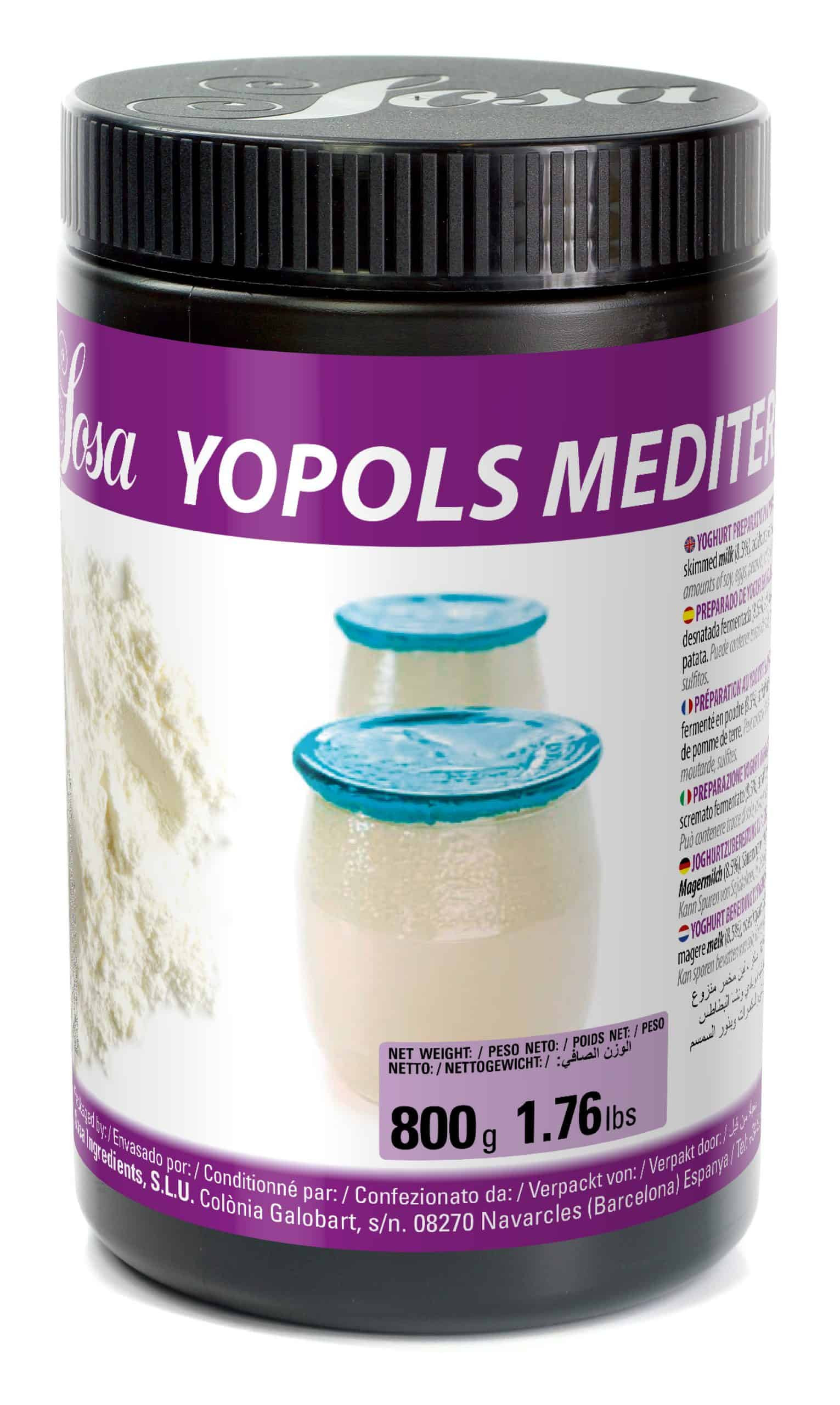 Pudra de iaurt Mediterranean Yopols, 800 g 49568 Sosa