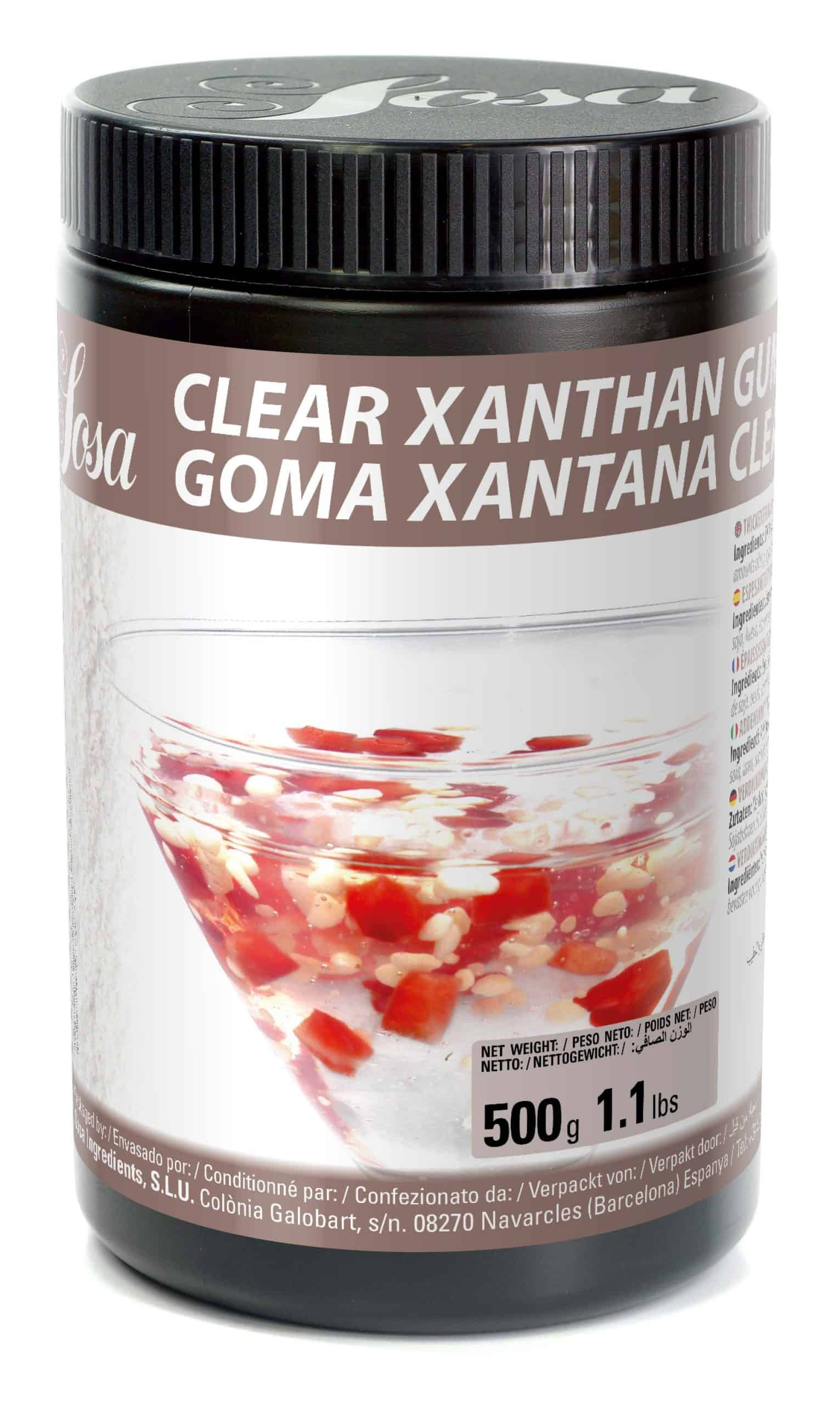 Guma xantan transparenta, 500 g 41385 Sosa