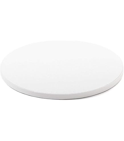 Platforma tort rotunda alba Ø60xH1,2 cm 0931385 Decora
