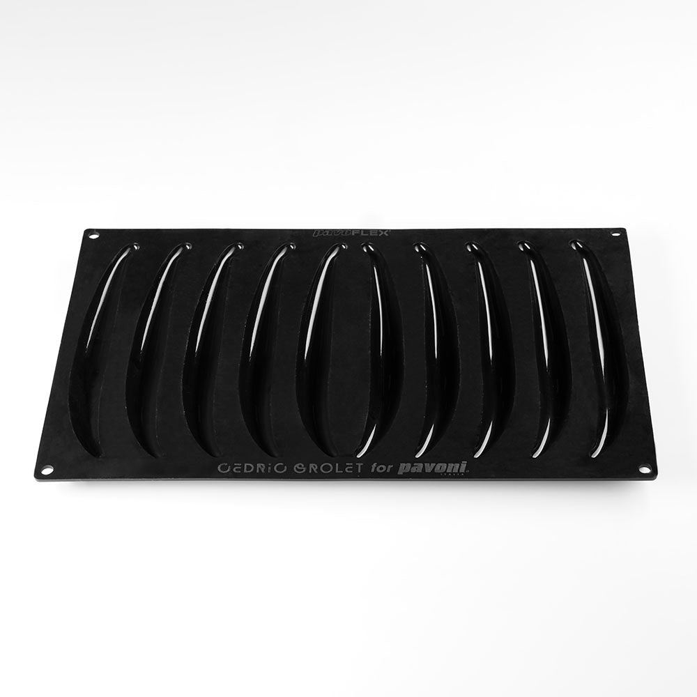 Forma silicon vanilie Pavoflex, 10 cavitati, 225 x 32 x H 35 mm PX43105 Pavoni