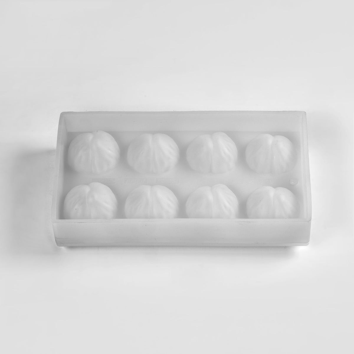 Forma silicon castana, 8 cavitati, Ø 53 x H 55 mm AF007S Pavoni