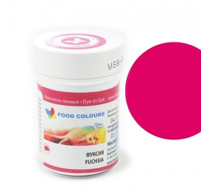 Colorant alimentar in gel fuksia 35g WSG-038 FC