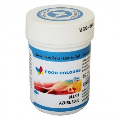 Colorant alimentar in gel azur 35g WSG-060 FC
