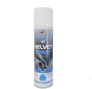 Colorant spray alimentar 250ml VELVET Albastru V30 FC