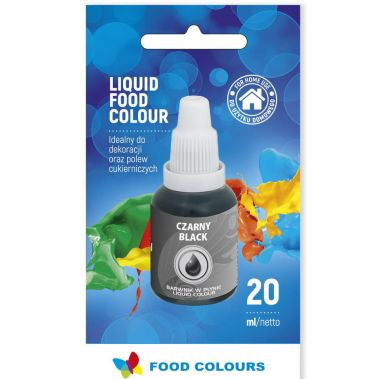 Colorant lichid alimentar 20g negru WS-La23 FC