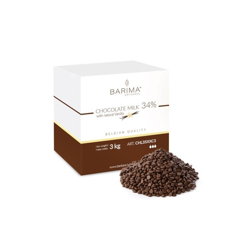 Ciocolata cu lapte 34% 3kg CHL35XXC3 BARB
