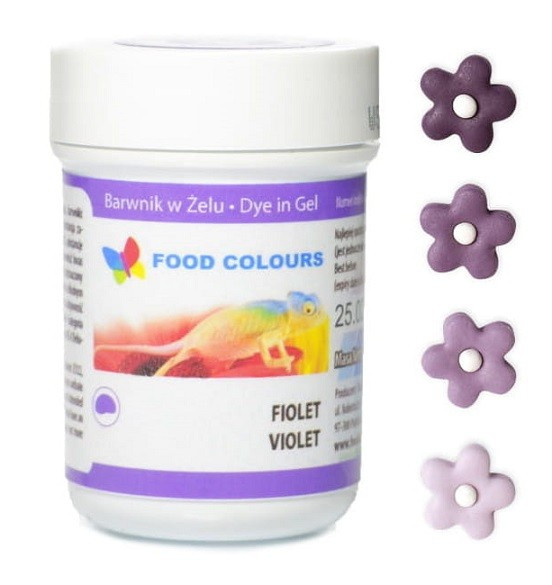 Colorant alimentar in gel violet 35g WSG-040 FC