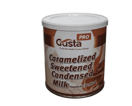 Lapte condensat caramelizat 1kg GustaPro