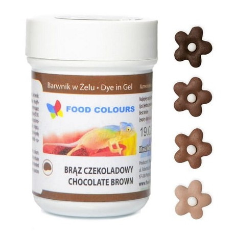 Colorant alimentar in gel ciocolata 35g WSG-076 FC